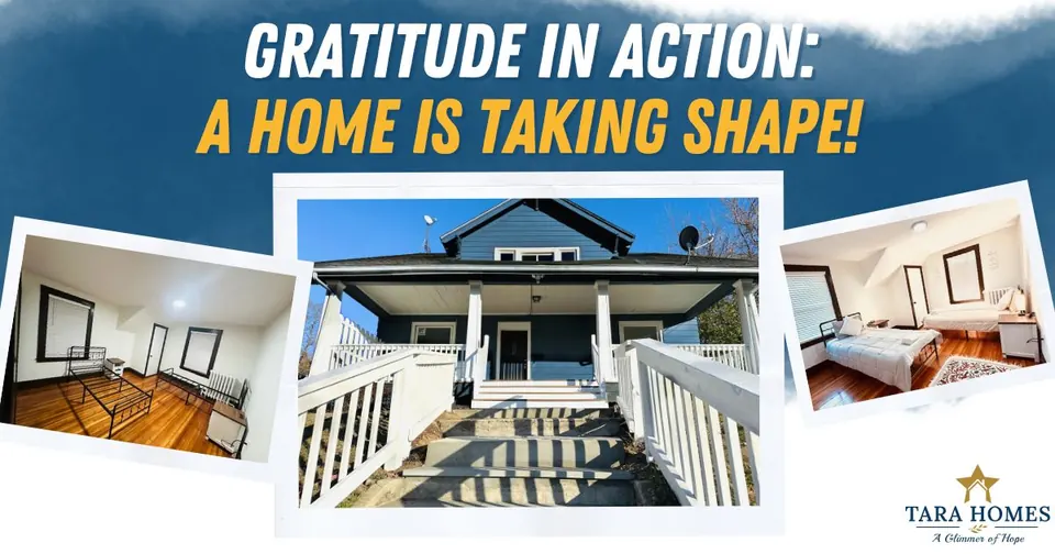 Gratitude in action: furnished bedrooms in the Tara Homes recovery house