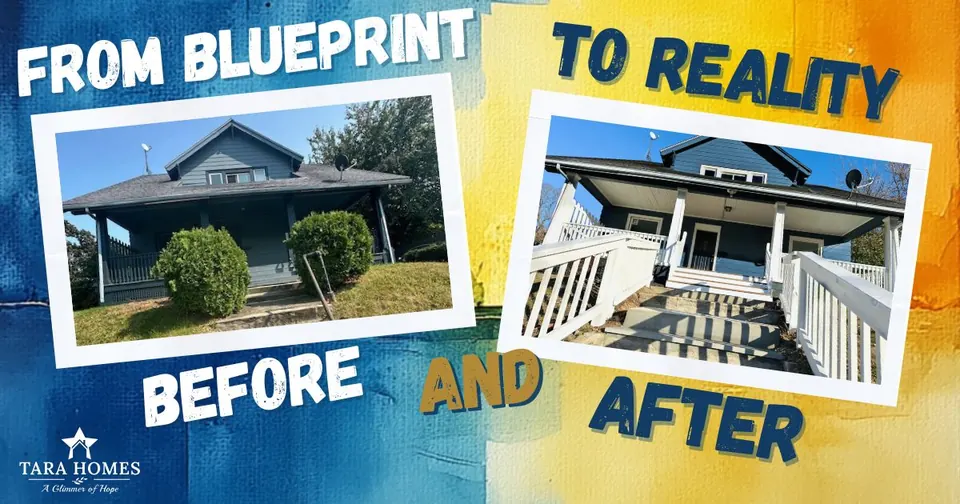 From blueprint to reality: before and after photos of the recovery home renovation